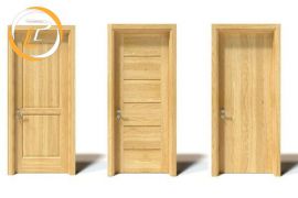 Những loại cửa gỗ thông phòng được sử dụng phổ biến hiện nay