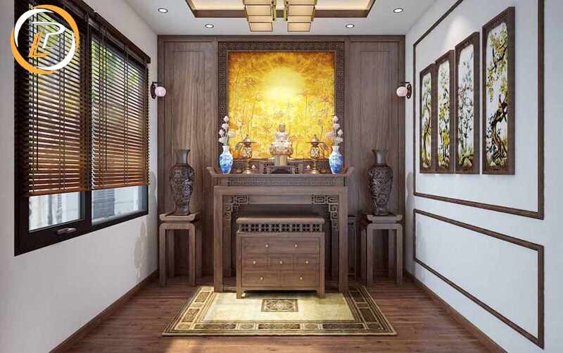 Bàn thờ gỗ Óc chó Thái Nguyên: Món nội thất được ưa chuộng hiện nay