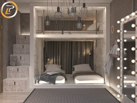 3+ Cách mua giường ngủ 2 tầng bằng gỗ chất lượng 