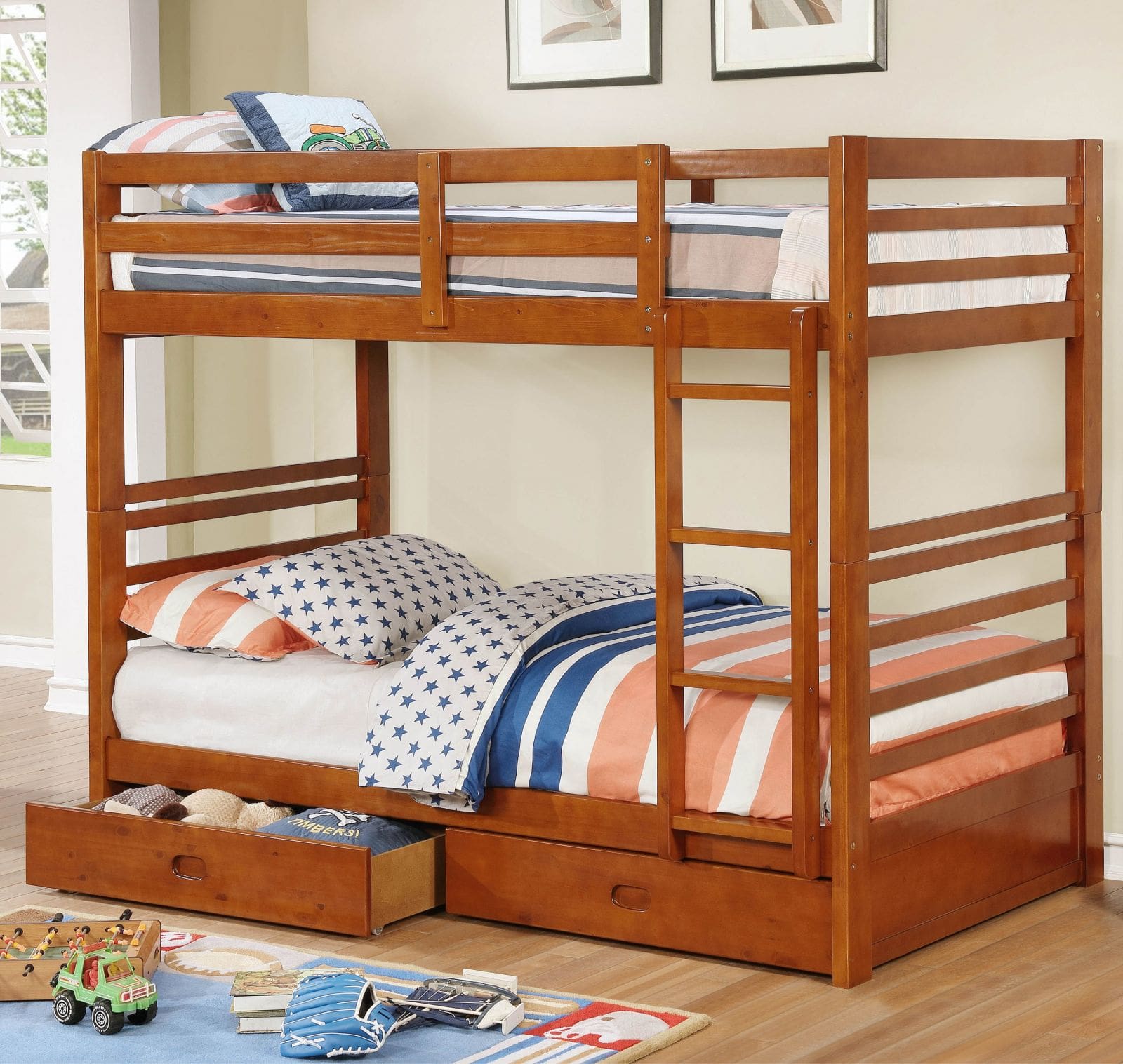 Có nên đặt làm giường tầng gỗ Xoan Đào cho phòng ngủ chung cư?