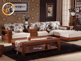 Mẫu nội thất phòng khách gỗ tự nhiên giá tốt nhất thị trường