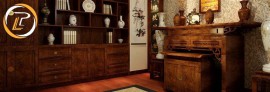 Mẫu nội thất phòng thờ gỗ tự nhiên đơn giản đẹp – xem ngay!