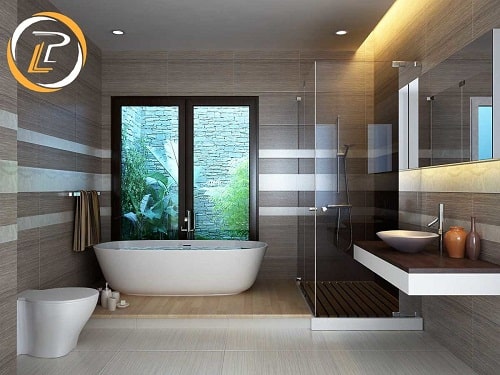 Chiêm ngưỡng mẫu nội thất phòng tắm gỗ công nghiệp hiện đại đẹp miễn chê