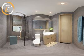 Có nên thiết kế nội thất phòng tắm bằng gỗ công nghiệp không?