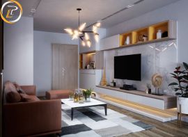 Tại sao nên chọn kệ tivi treo tường cho căn hộ chung cư?